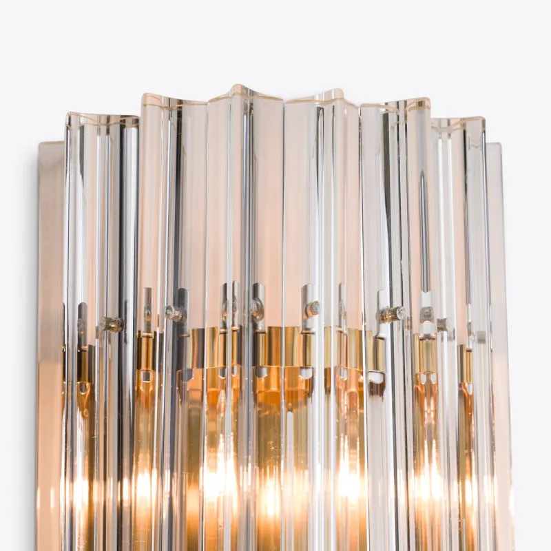 Sale Pamono Large Clear Amaro Wall Light from Pure White Lines