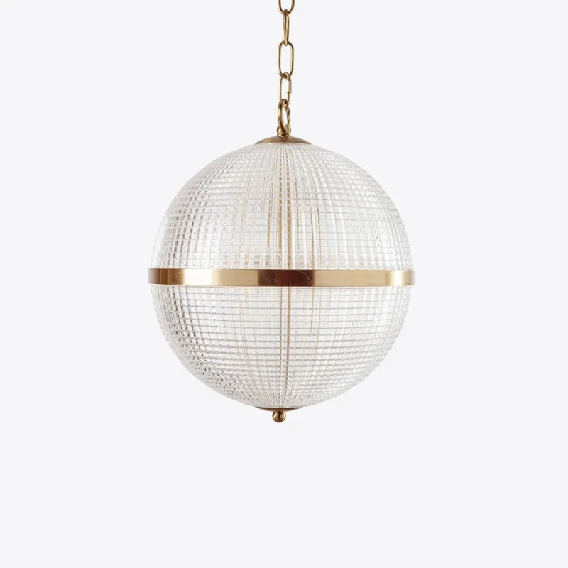 Pamono Large Clear Parisian Globe Pendant from Pure White Lines> Ceiling Lights