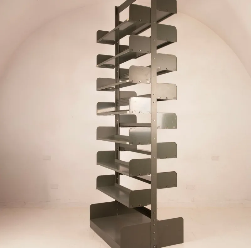 Hot Pamono Large Congress Bookcases by Lips Vago for Leon Phillips, 1960s, Set of 2