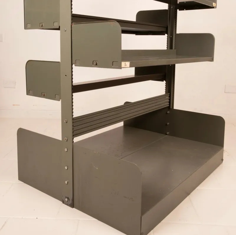 Hot Pamono Large Congress Bookcases by Lips Vago for Leon Phillips, 1960s, Set of 2