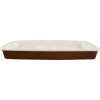 Pamono Large Coq Oven Proof Tray in Glazed Stoneware by Stig Lindberg for Gustavsberg, 1960s> Trays