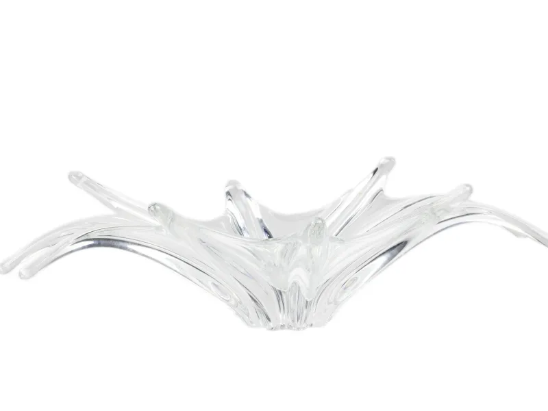 Pamono Large Crystal Centerpiece Bowl by Baccarat, 1920s> Bowls