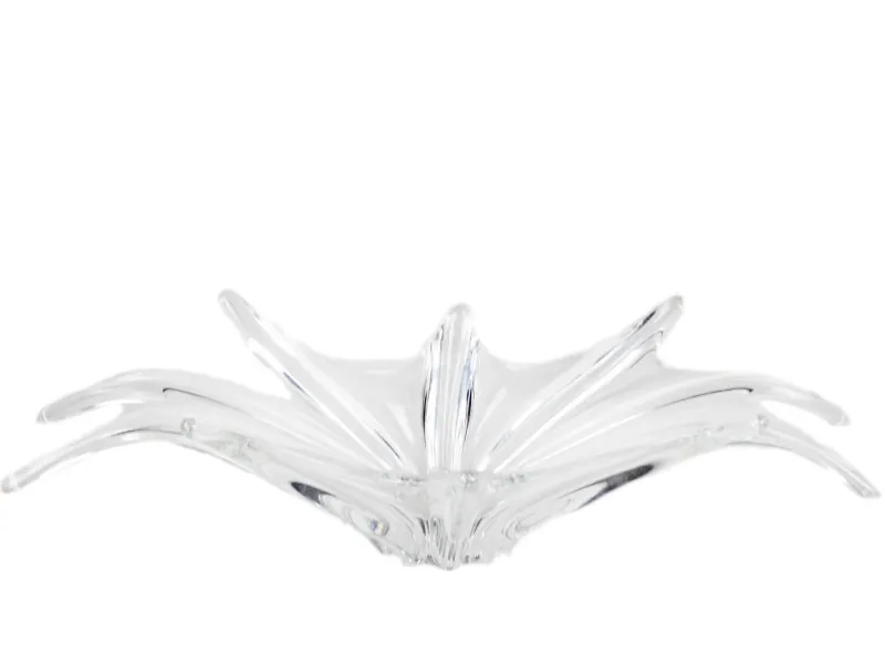Pamono Large Crystal Centerpiece Bowl by Baccarat, 1920s> Bowls
