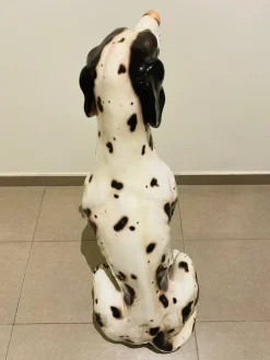 Pamono Large Dalmatian Dog Statue from Bassano, Italy, 1970s><noscript><img width=