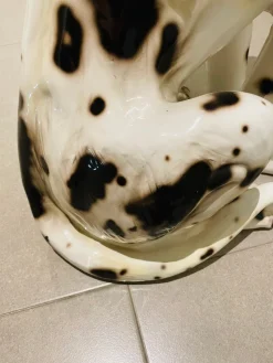 Pamono Large Dalmatian Dog Statue from Bassano, Italy, 1970s><noscript><img width=