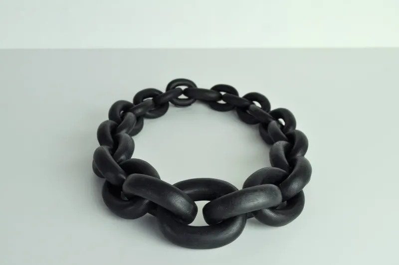 Pamono Large Danish Black Acacia Necklace, 2000s> Necklaces