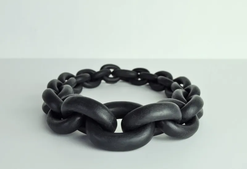 Pamono Large Danish Black Acacia Necklace, 2000s> Necklaces