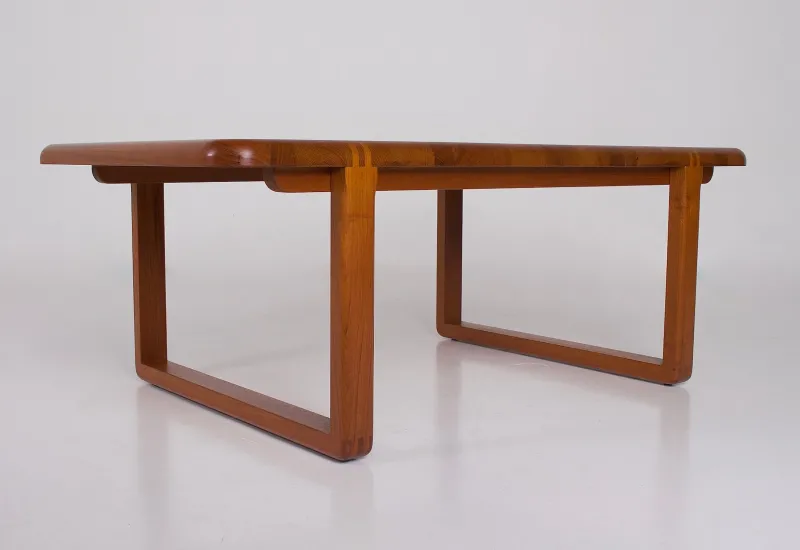 Clearance Pamono Large Danish Coffee Table, 1970s