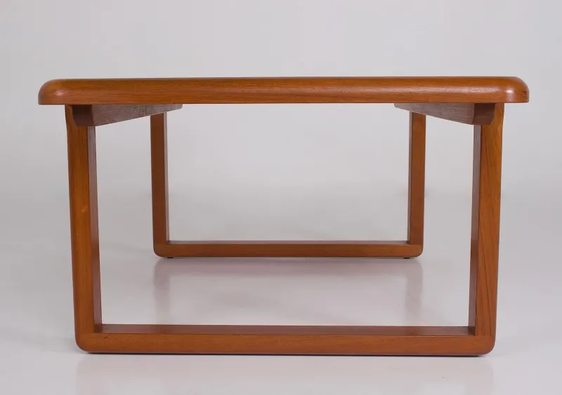 Clearance Pamono Large Danish Coffee Table, 1970s