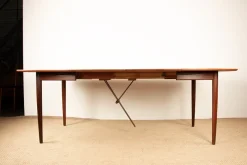 Best Pamono Large Danish Teak Extendable Dining Table by Henry Walter Klein for Bramin, 1960s