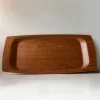 Pamono Large Danish Teak Serving Tray from Langva, 1960s> Trays