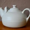Online Pamono Large Danish White Ceramic Teapot in Scandinavian Bohemian Style