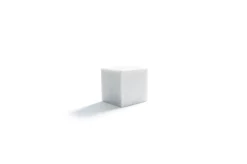 Online Pamono Large Decorative Paperweight Cube in White Carrara Marble