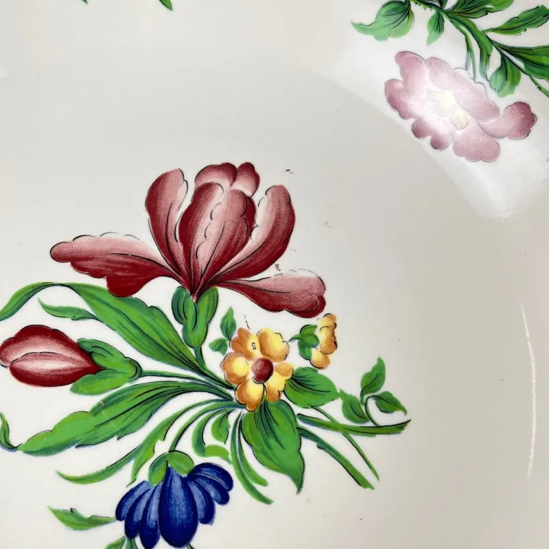 Pamono Large Deep Dish from Sarreguemines Cernay, 1970s-1980s> Serving Dishes