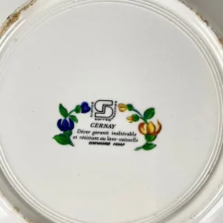 Pamono Large Deep Dish from Sarreguemines Cernay, 1970s-1980s><noscript><img width=
