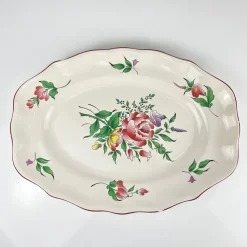 Online Pamono Large Dish from KG Luneville, 1950s