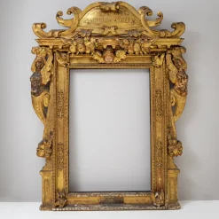 Outlet Pamono Large Early Baroque Frame by Regina Coeli, Italy, Late 16th / Early 17th Century