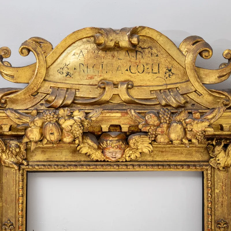 Outlet Pamono Large Early Baroque Frame by Regina Coeli, Italy, Late 16th / Early 17th Century