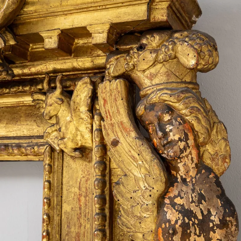 Outlet Pamono Large Early Baroque Frame by Regina Coeli, Italy, Late 16th / Early 17th Century