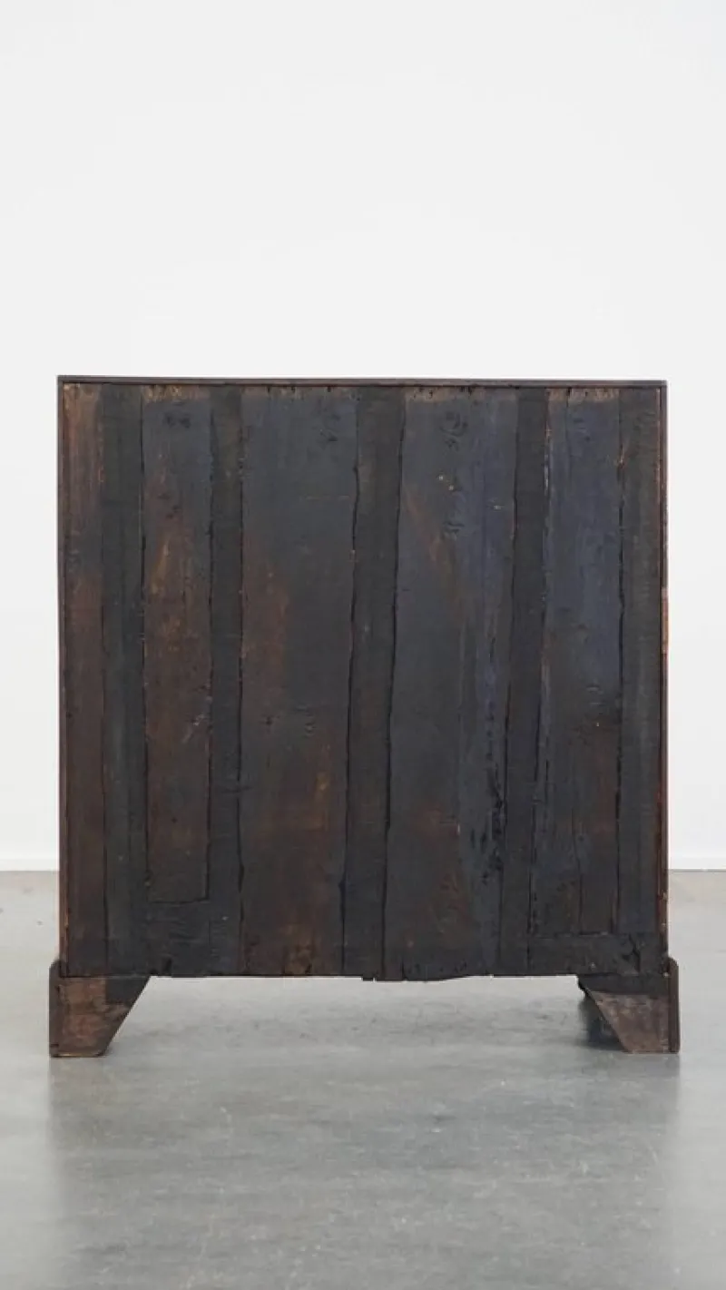 Discount Pamono Large Early 19th Century English Oak Secretary with a Stepped Interior and Working Locks