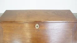 Discount Pamono Large Early 19th Century English Oak Secretary with a Stepped Interior and Working Locks