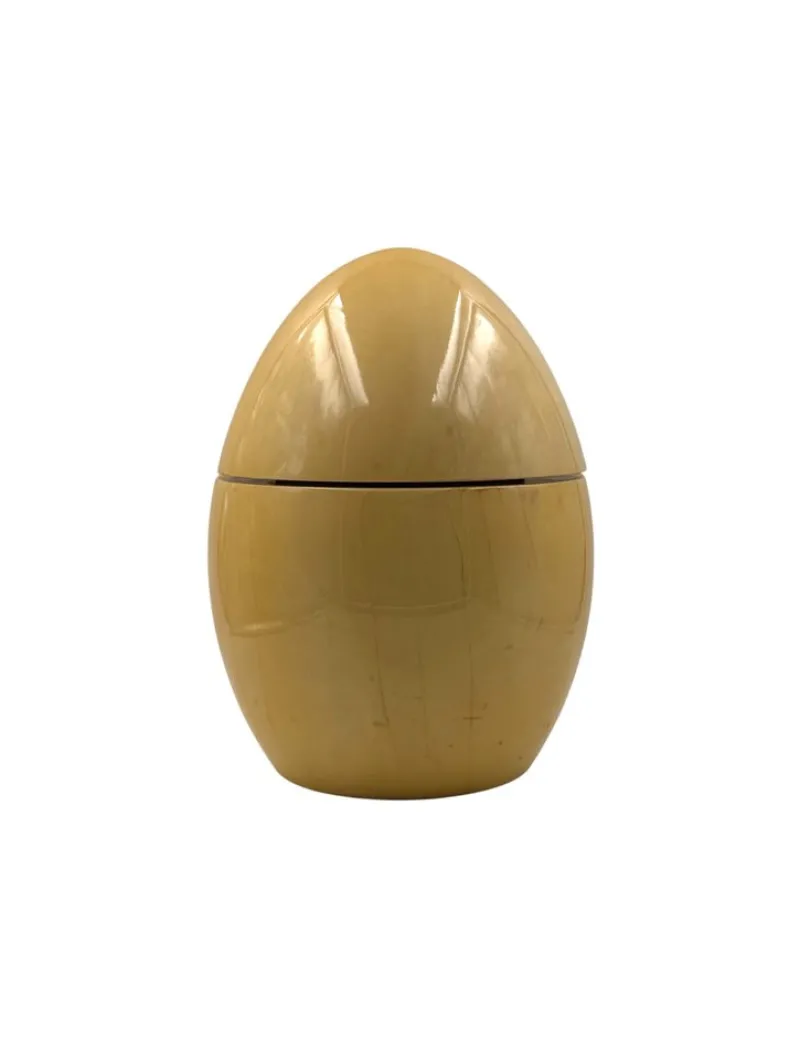 Discount Pamono Large Egg-Shaped Parchment Box by Tommaso Barbi, 1970s