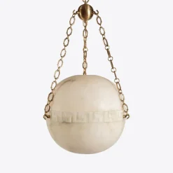 Pamono Large Elissa Alabaster Pendant from Pure White Lines> Ceiling Lights