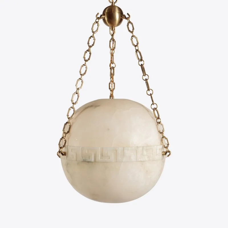 Pamono Large Elissa Alabaster Pendant from Pure White Lines> Ceiling Lights