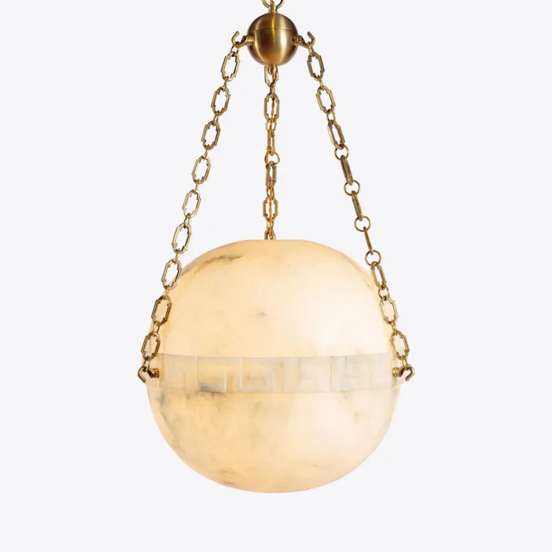 Pamono Large Elissa Alabaster Pendant from Pure White Lines> Ceiling Lights