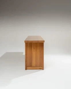 Discount Pamono Large Elm Sideboard by Luigi Gorgoni for Roche Bobois, 1980s