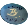 Pamono Large Enamel Plate by Jean-Baptiste Van den Heede> Decorative Plates