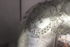 Pamono Large End of 18th Century Silver Metal Service Bell><noscript><img width=