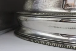 Pamono Large End of 18th Century Silver Metal Service Bell><noscript><img width=