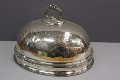 Pamono Large End of 18th Century Silver Metal Service Bell><noscript><img width=