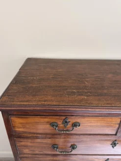 Pamono Large English George III Georgian Chest of Drawers in Wood