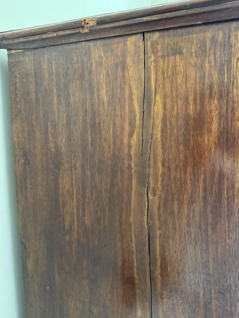 Pamono Large English George III Georgian Chest of Drawers in Wood