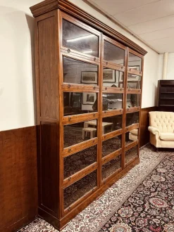 Best Pamono Large English Globe Wernicke Style Bookcase