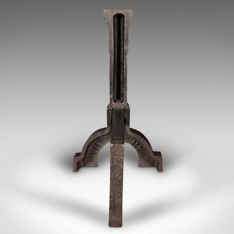 Online Pamono Large English Victorian Adirons in Cast Iron, 1890s, Set of 2