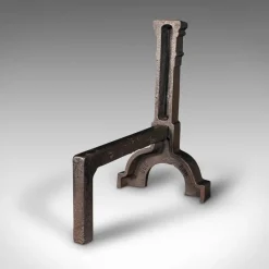 Online Pamono Large English Victorian Adirons in Cast Iron, 1890s, Set of 2