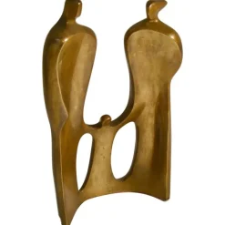 New Pamono Large Figurative Bronze Sculpture of Family by Maria Guergova, 1985