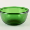 Pamono Large Finnish Luna Bowl in Green Art Glass by Kaj Franck, 1970s> Bowls