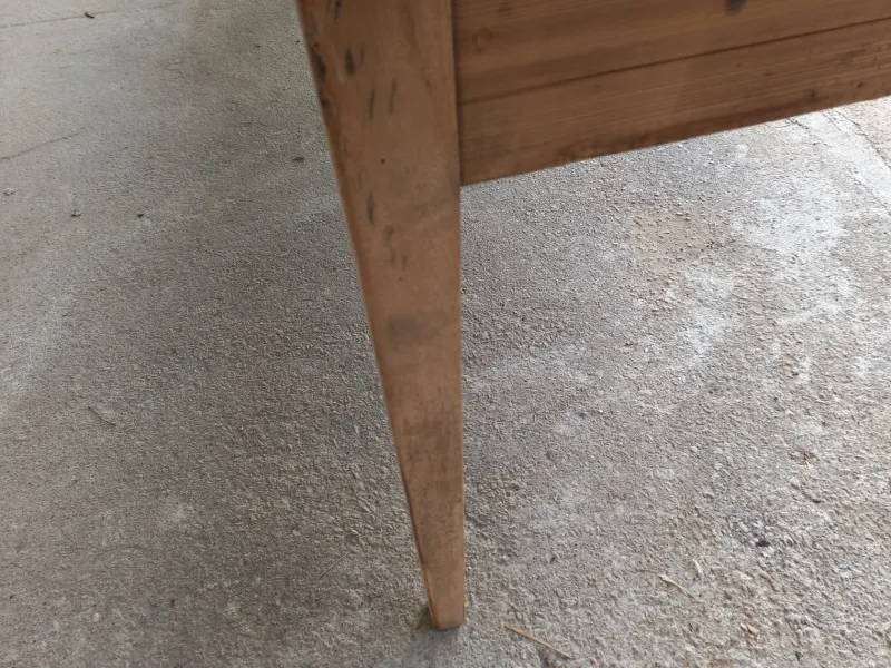 Pamono Large Fir Farm Table, 1940s> Dining Tables & Sets