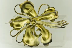 Clearance Pamono Large Flower Brooch by Theodor Fahrner, Germany, 1935