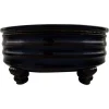 Discount Pamono Large Flower Pot with Dark Blue Glaze by Svend Hammershøi for Kähler, 1940s