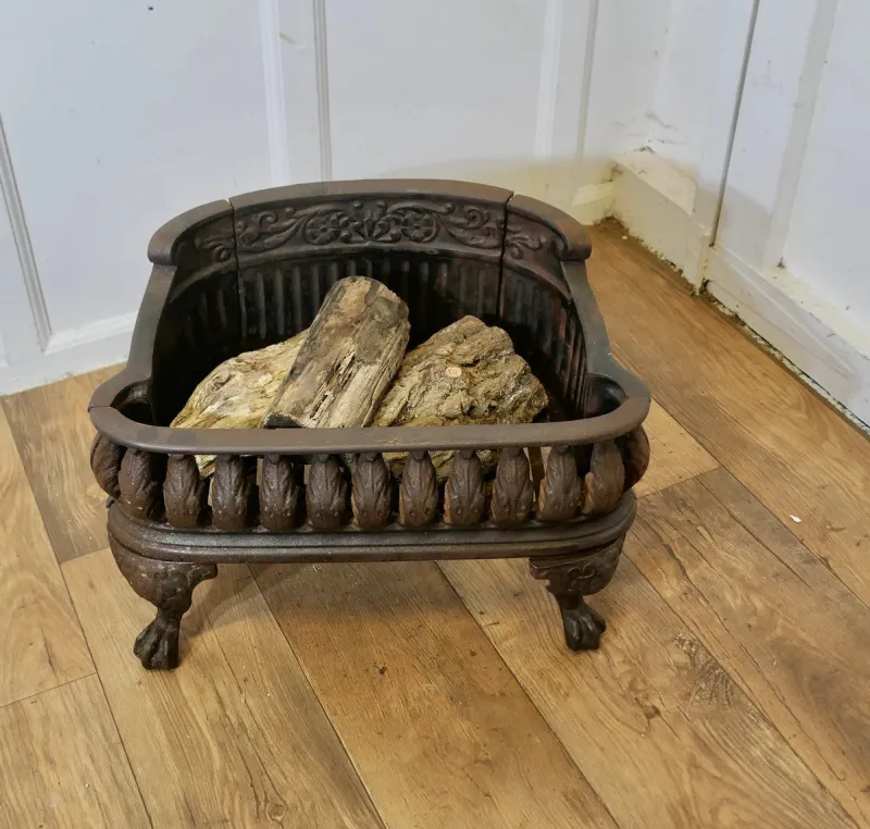 Pamono Large Free Standing Fire Grate with Swivel Action Opening> Fireplaces And Mantels