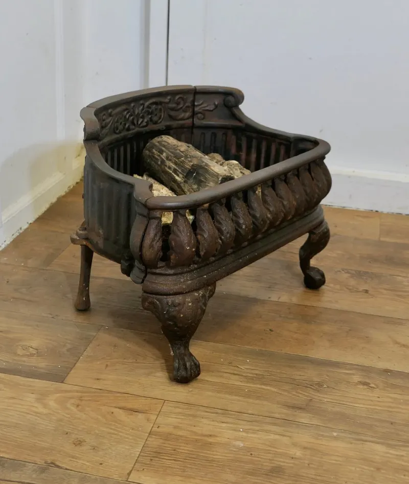 Pamono Large Free Standing Fire Grate with Swivel Action Opening> Fireplaces And Mantels