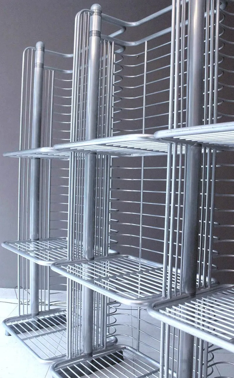 Pamono Large French Art Deco Shelf, 1940s> Shelves & Wall Units