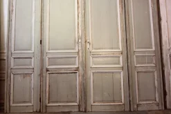Hot Pamono Large French Double Door, 1890s, Set of 4