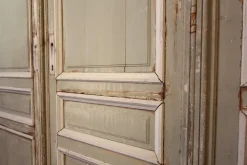 Hot Pamono Large French Double Door, 1890s, Set of 4