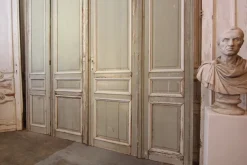 Hot Pamono Large French Double Door, 1890s, Set of 4